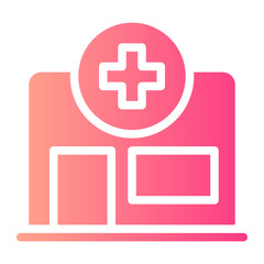 Obraz premium pharmacy gradient icon