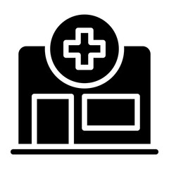 pharmacy glyph icon