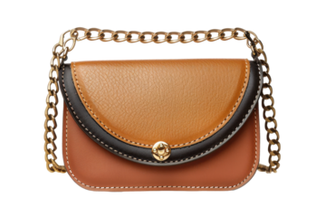 Elegant Leather Handbag Displayed Against a White Background for Fashion Enthusiasts