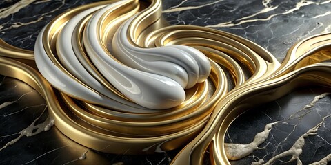 Abstract fractal background. Design element for brochure, advertisements, presentation, web and other graphic designer works. Digital collage.