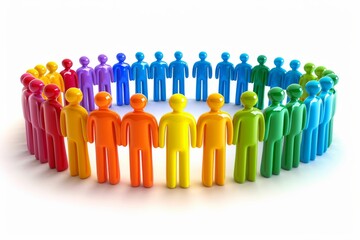 Cartoon illustration of diverse human figures assembling a puzzle collaborative and strategic theme vibrant and dynamic visual