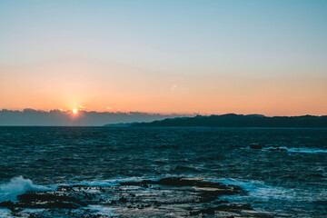 恵比須島の夕暮れ