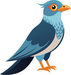 Colorful Illustration of Cuckoo  vector art
