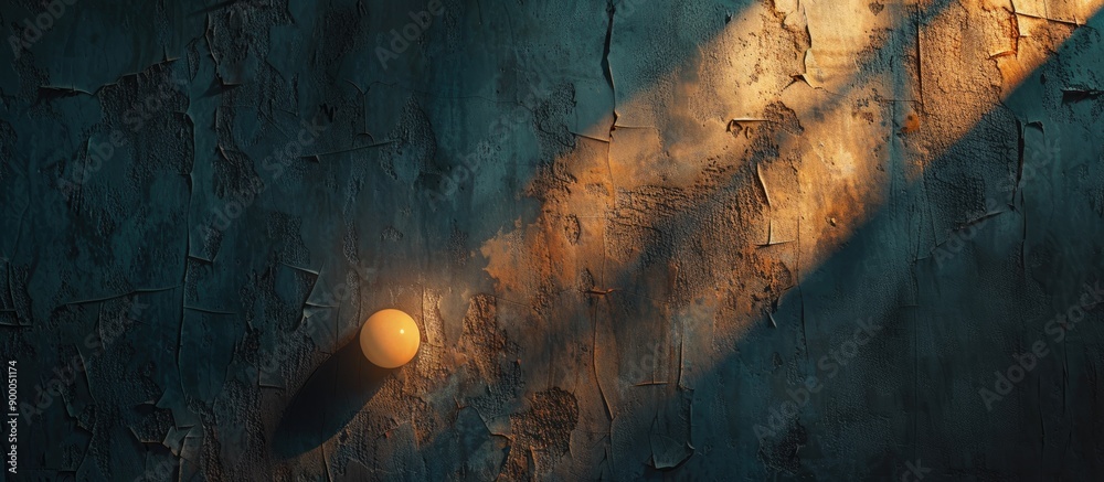 Poster A creative mockup with lights shadows textures on the background for designing copy space images with various elements like noize cracks and paint for ads