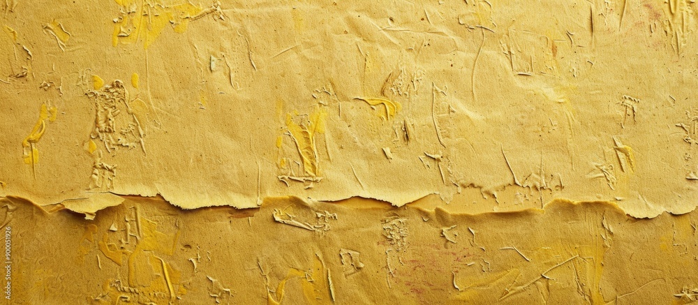 Aufkleber thick fibrous yellow cardboard providing a textured background with plenty of space for additional i