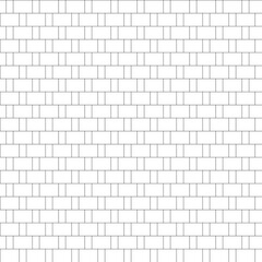 Fototapeta premium White Brick Wall Texture Seamless Flemish bond Pattern.