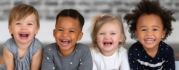 Obraz premium Children signing to each other during playtime, showing the joy of learning through play, more clarity with clear light and sharp focus, high detailed