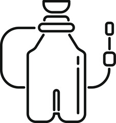 Medical device providing oxygen support for patients with respiratory difficulties