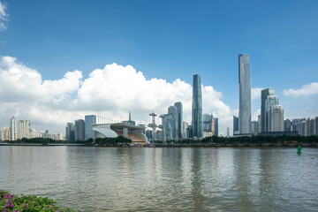 Naklejka premium , Guangzhou, city, architecture, China,