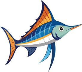 A vector of Swordtail Fish 