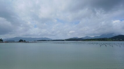 경남 사천 바닷가