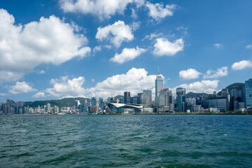 Fototapeta premium , Hong Kong, city, architecture, China,