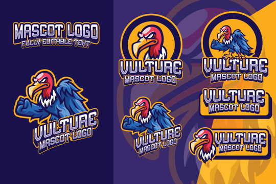 Vulture Esports Logo Editable Text