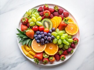 Assorted fruits, fruit platter