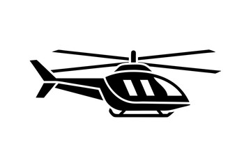 Helicopter logo vector illustration 