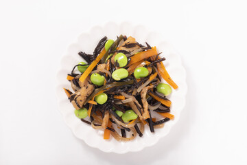 枝豆入り　ひじきの煮物