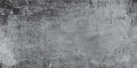 Fototapeta premium Gray textured concrete wall background. vector