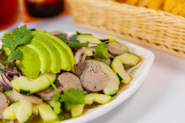 Butifarra fresca, Botana Mexicana