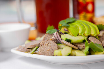 Butifarra fresca, Botana Mexicana