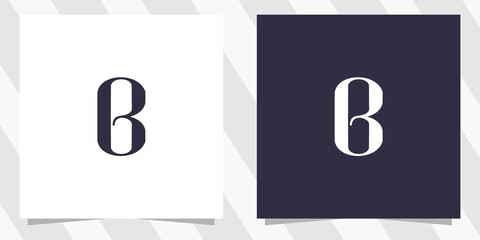 letter b logo design vector © euforia