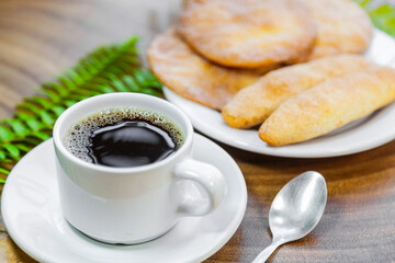 Pan Dulce Chiapaneco Acompañado por Café