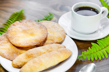 Pan Dulce Chiapaneco Acompañado por Café