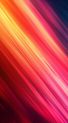 Abstract colorful diagonal light streaks with a