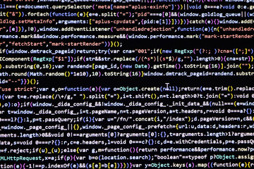 Programming coding screen, web developer coding screen