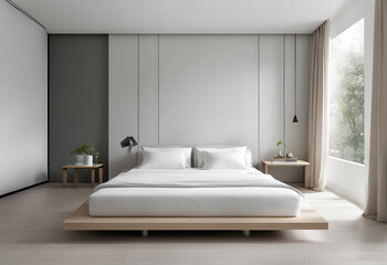 modern bedroom interior