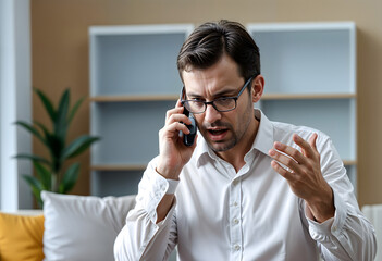 Animated Phone Conversation