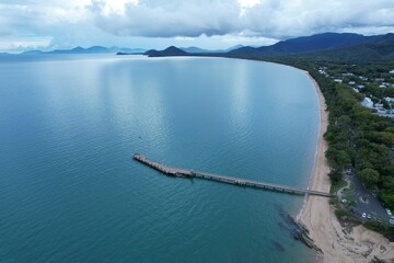 Aerial photo of Palm Cove Cairns Queensland Australia