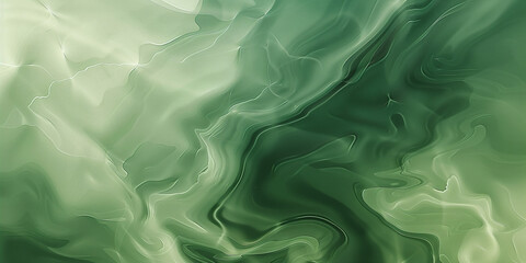 Obraz premium A Light Green Watercolor Background with Marble Pattern