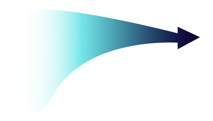 Arrow sign color icons gradient color