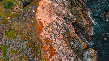 Stone wall texture