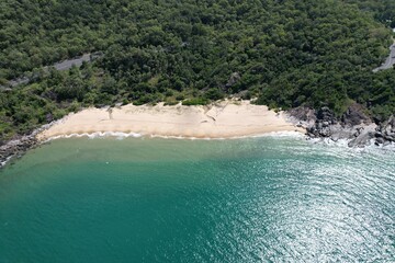 Aerial photo of Turtle Cove Queensland Australia