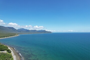Aerial photo of Wangetti Queensland Australia