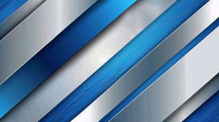 Fototapeta premium abstract blue and silver are light gray with white the gradient is the surface with templates metal texture soft lines tech diagonal background blue dark sleek clean modern