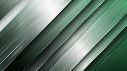 Obraz premium abstract green and silver are light gray with white the gradient is the surface with templates metal texture soft lines tech diagonal background green dark sleek clean modern