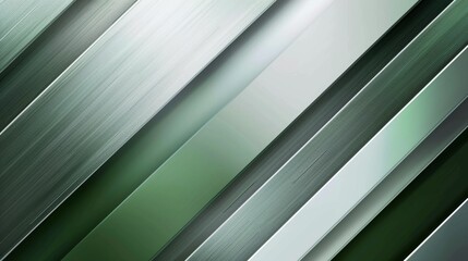 Obraz premium abstract green and silver are light gray with white the gradient is the surface with templates metal texture soft lines tech diagonal background green dark sleek clean modern