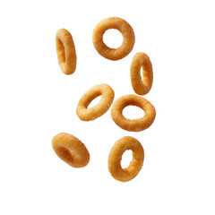 Fresh Airy Bagels in Motion