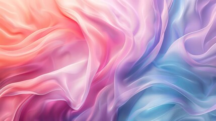 Fototapeta premium Gradient mesh background with soft pastel tones blending seamlessly