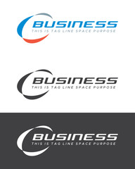 Letter C Technology Crest Vector Logo