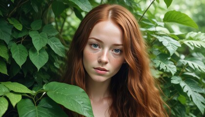 Skincare beauty. A young woman with a happy smile,