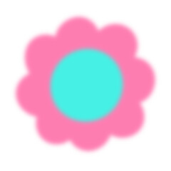 blurred flower gradient.