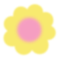 blurred flower gradient.
