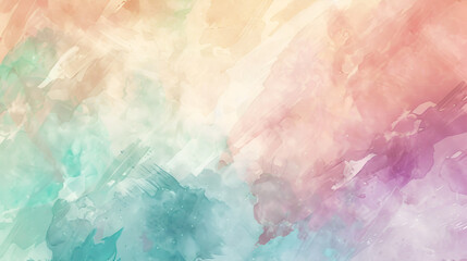 Abstract watercolor hand-painted background with vibrant, fluid colors.generated by Ai