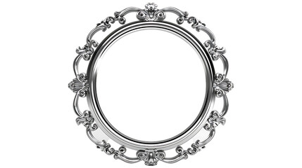 Mirror isolated on transparent background 