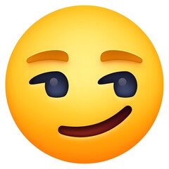 Fototapeta premium Smirking Face 