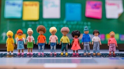 Modern e-learning setup with a laptop, books, and a cup of coffee, symbolizing online education and distant learning.