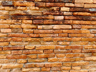 old brick wall, vintage brickwork as a background